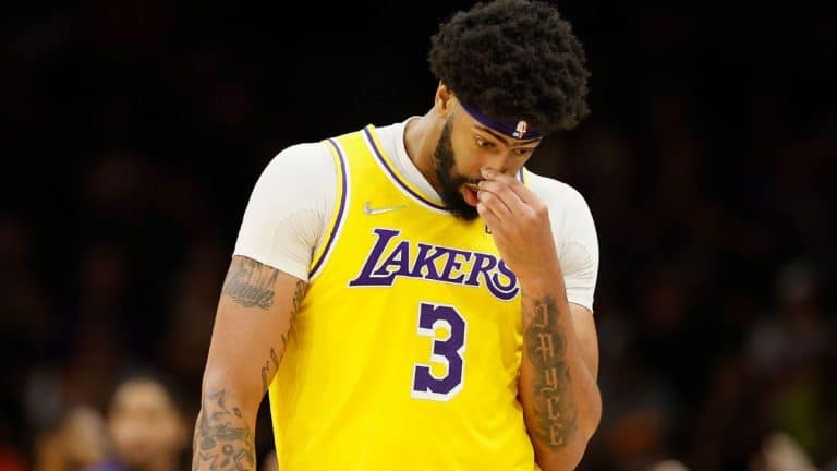 Anthony Davis, Los Angeles Lakers' player, says an undisclosed wrist injury caused long-range shooting injuries last season