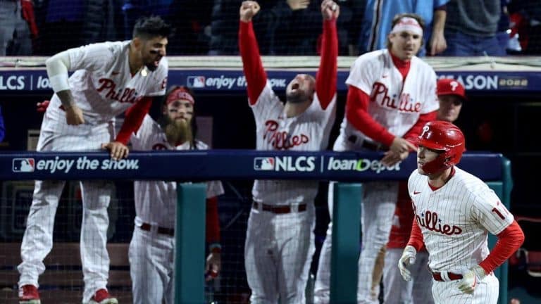 Rhys Hoskins is the leader of Phillies' power surge after winning NLCS Game 4.