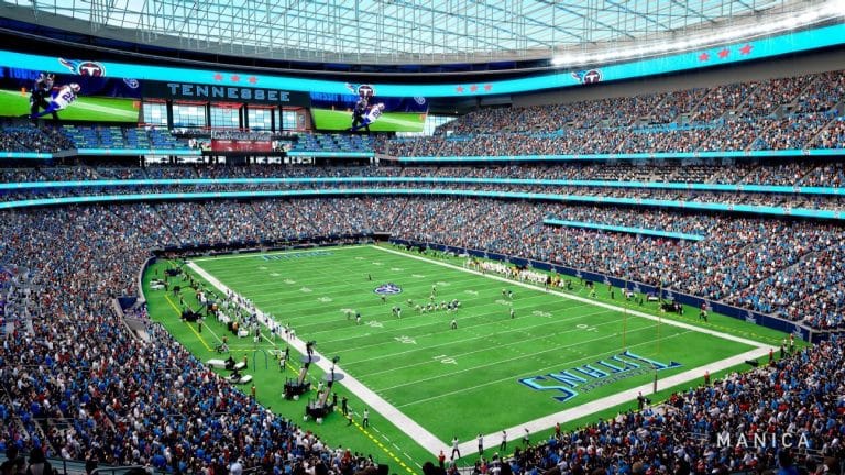 Titans reveal renderings of the proposed new dome stadium