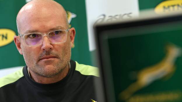 England v South Africa - Jacques Nienaber claims Springboks have not been treated with the respect they deserve