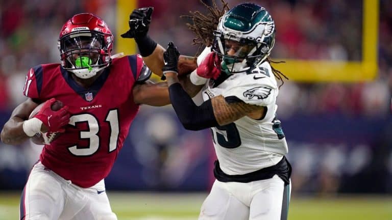 Eagles reserve CB Avonte Maddox's (hamstring) for injured players