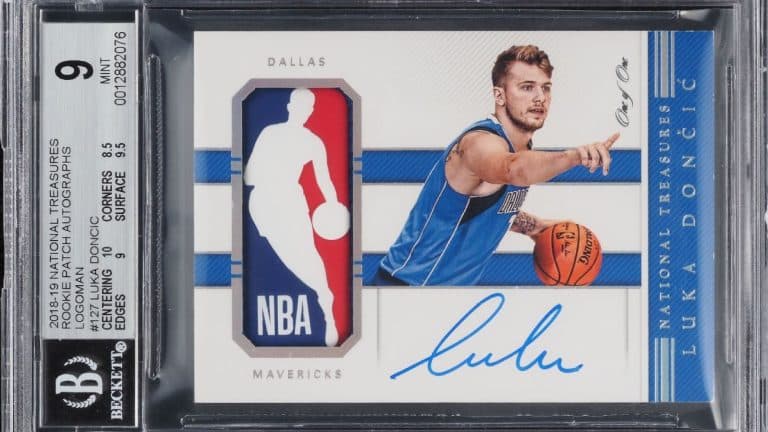 Record $3.12 Million at Auction for Luka Doncic's rookie card