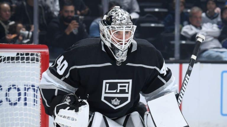Cal Petersen, the struggling goaltender for Kings, is placed on waivers