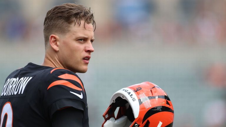 Bengals to record ailing Joe Burrow as questionable for MNF