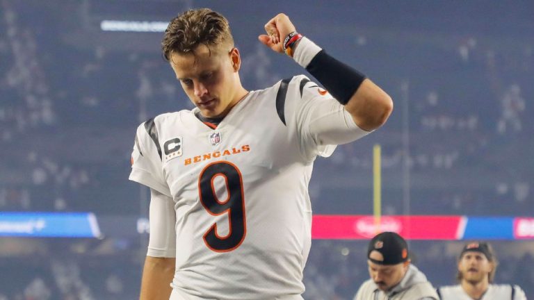 Joe Burrow performs by way of calf damage, leads Bengals to first win