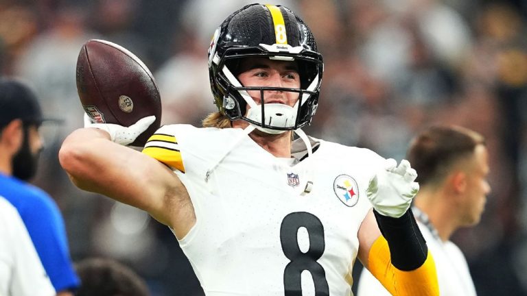 Steelers' Kenny Pickett to apply with bone bruise